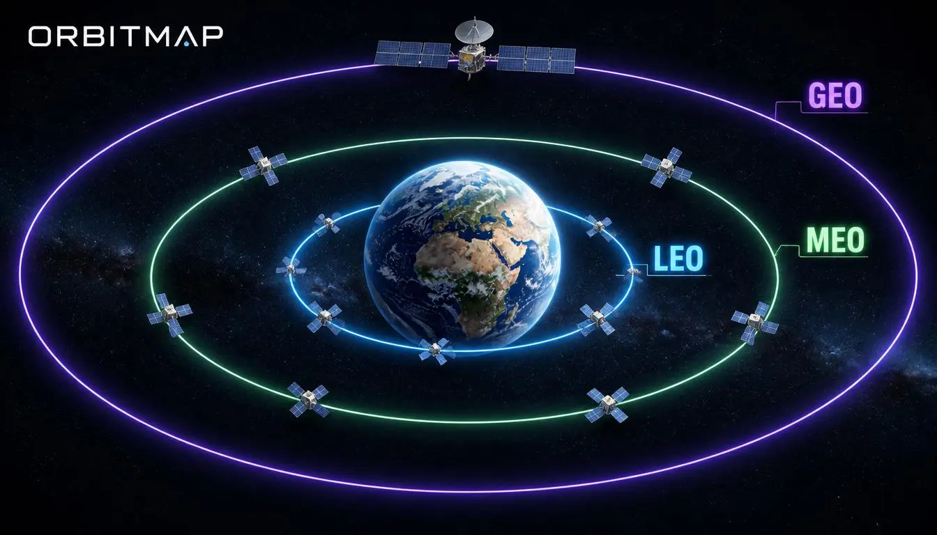 Types of Satellites Explained: LEO, MEO, GEO, and Beyond